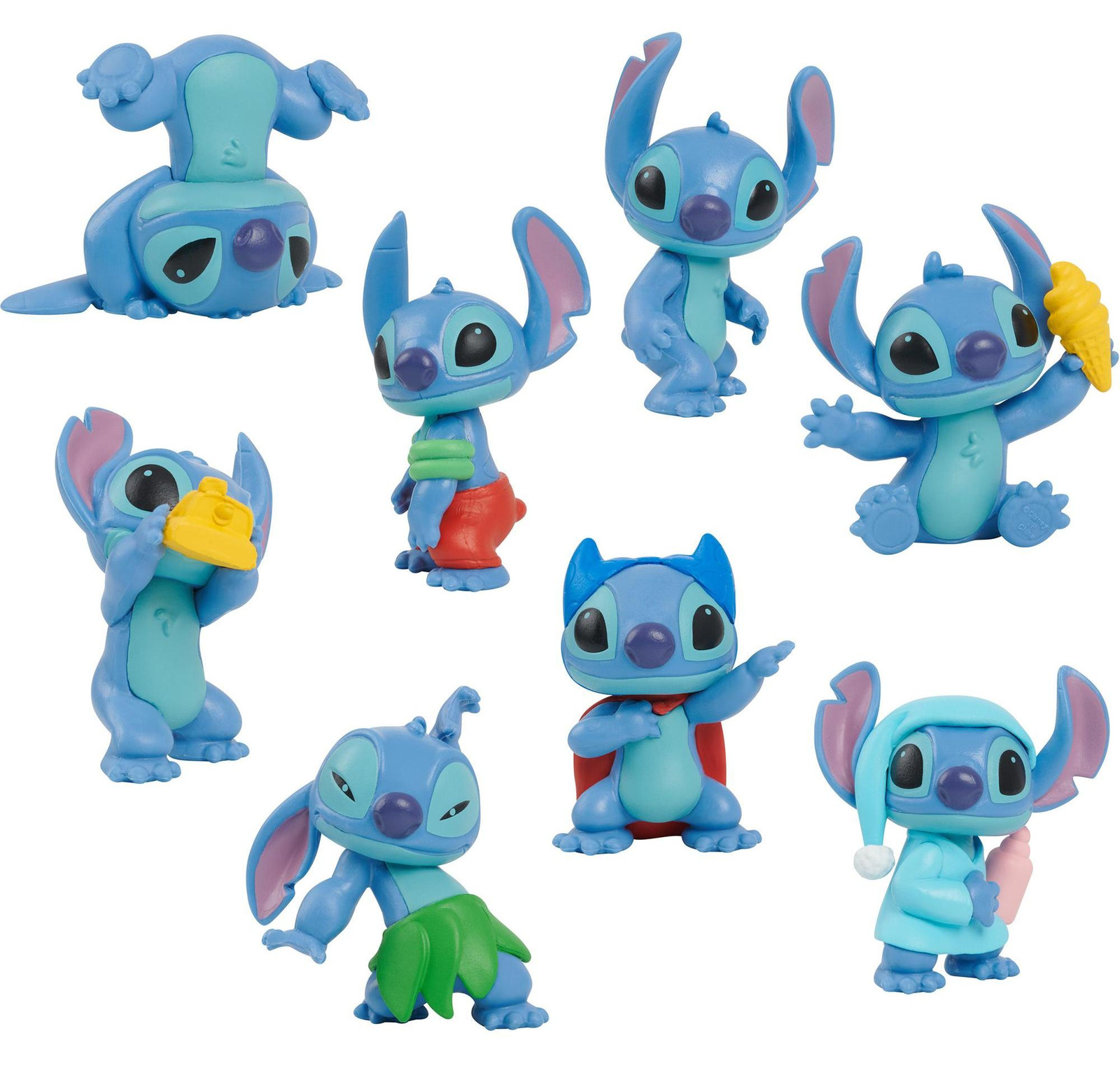 Just Play Ltd. Disney Stitch verzamelbox met 8 figuurtjes