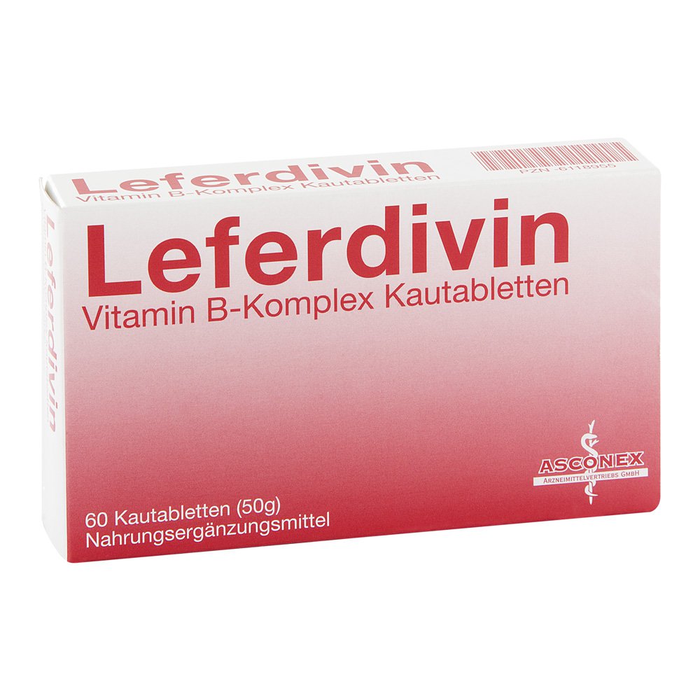 ASCONEX FORMENTERA S.L. Leferdivin Vitamin B Komplex Kautablette 06118955