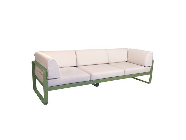 FERMOB BELLEVIE Garten-Club-Sofa 3-Sitzer