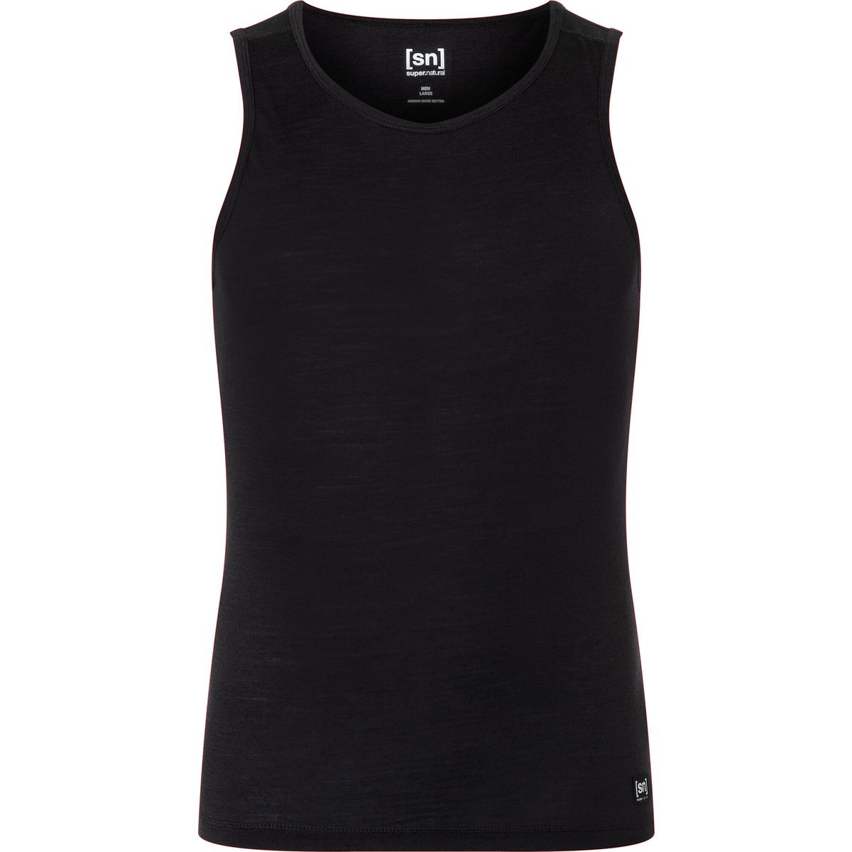 Super.Natural M SIERRA140 Tank jet black (872) L SNM019420872L