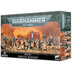 Games Workshop Drukhari kabalite warriors (Dark Eldar) (Kunststoff)