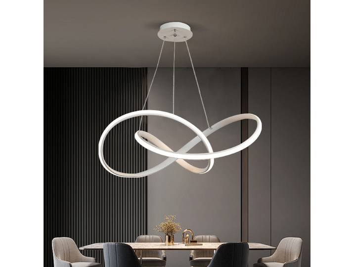 Lustre de plafond, salon, salle à manger, chambre à coucher, lustre d'hôtel, luminaire d'îlot tendance à lumière chaude