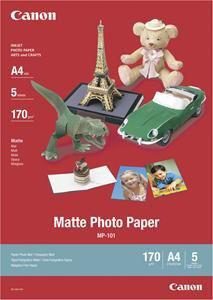Canon MP-101 Fotopapier matt A4 210x297mm 170 g/m² - 5 Blatt 7981A042
