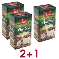 Melitta 2+1 Aktion: 3x Kaffee gemahlen »Auslese Klassisch« 500 g