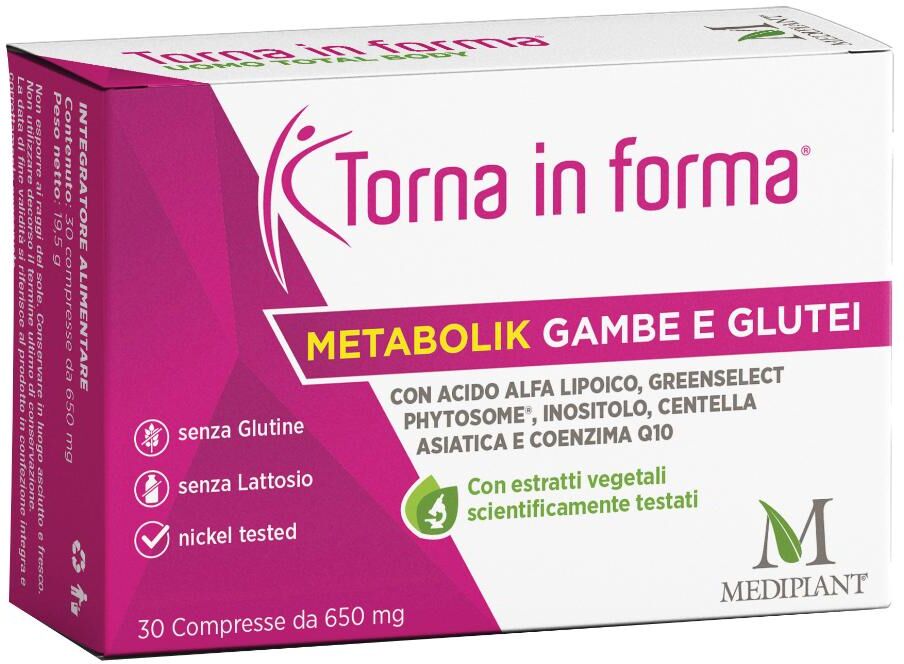 MEDIPLANT di Tinghino MG&C Snc METABOLIK Gambe 30 Cps