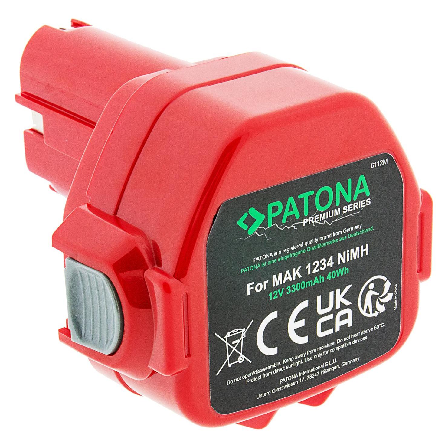Patona Premium Akku Makita 1234 (12 V) (6112)