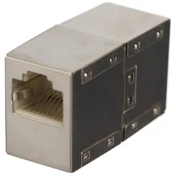 Wirewin Kupplung RJ45 Cat.6 geschirmt, 50 Stück (Netzwerk Kupplung), Zubehör Netzwerk