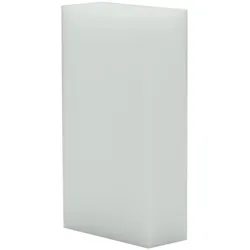 Securit® 2er-Set Magische Reinigungsschwämme - Weiß - Wiederverwendbar - Für Tafeln