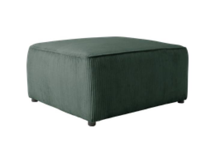 Grand pouf velours côtelé Otto