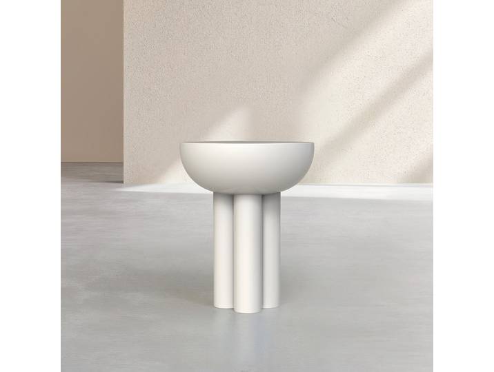HABITAT - Table d'appoint en métal - Ivoire - Esmee