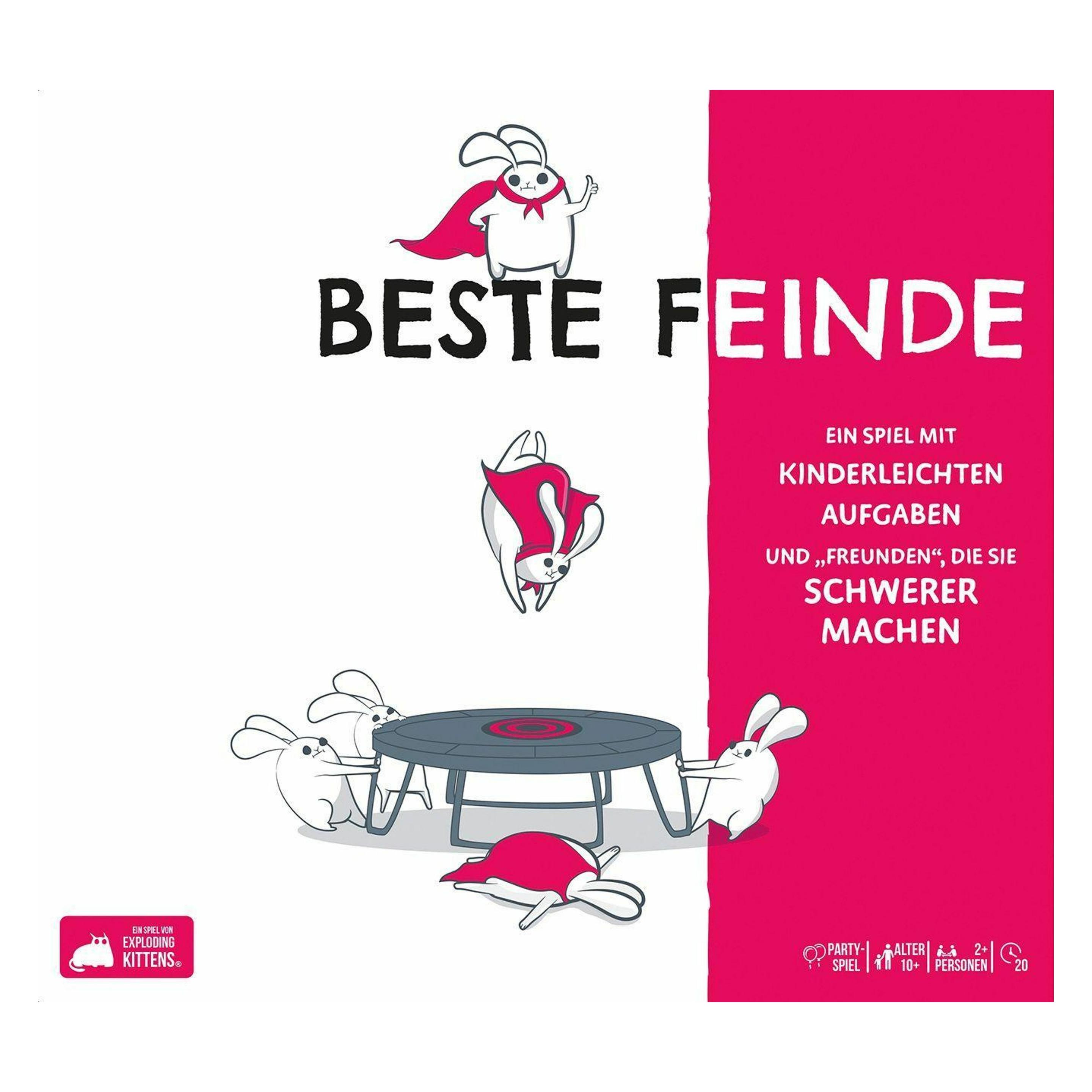 Exploding Kittens Beste Feinde (Deutsch, 2 - 10 Spieler) (EXKD0036)