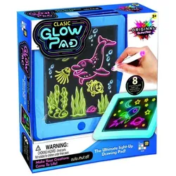 JTI Glow Pad LED leuchtender Zeichenblock 24x29cm