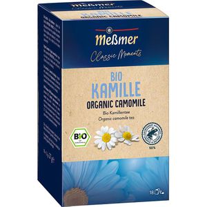 Meßmer Tee Classic Moments Kamille, Bio, Kräutertee, 27 g, 18 Beutel
