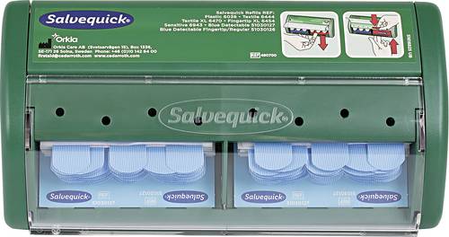 Salvequick blue detectable 1009072Pflasterspender (B x H x T) 230 x 120 x 55mm