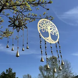 Indian Chimes - Lrg Tree of Life Bell Chimes - 25cm