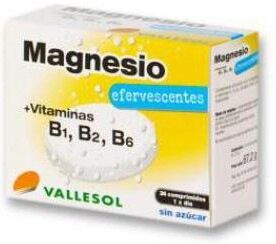 Vallesol Magnesium+B Effervescent 24Comp