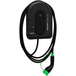 Schneider Electric EVB4S22NC0MG Smarte Wallbox Schneider Charge Pro, 22kW, T2 Kabel 7m, 6mA RDC-DD, Innen/Aussen, MID, Wi-Fi, 4G