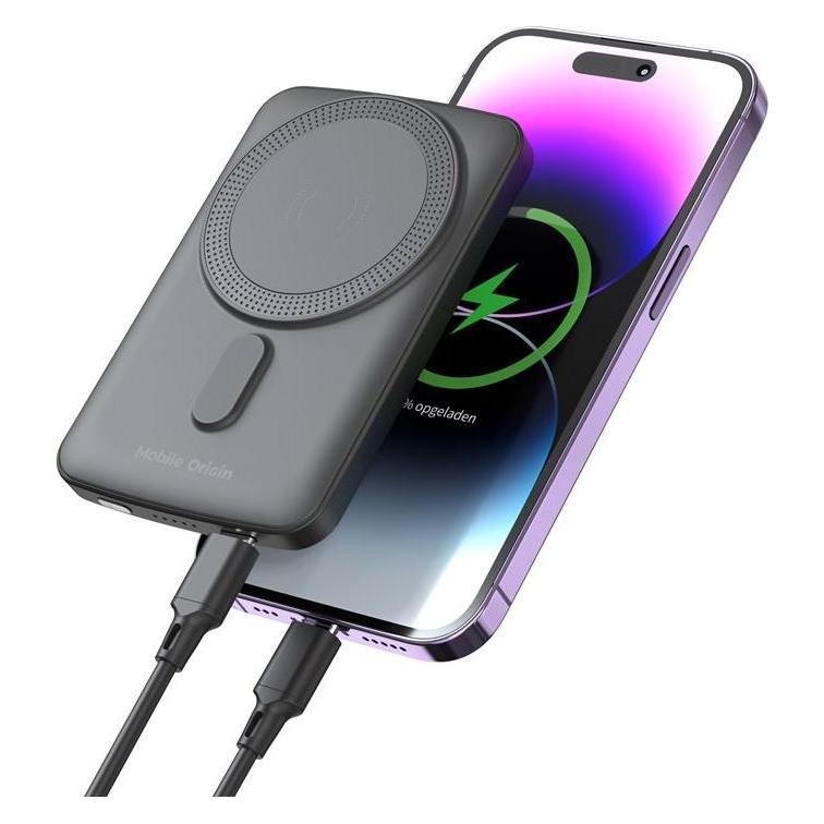 Mobile Origin Wireless Magnetic PowerBank PB10 (5000 mAh, 20 W, 19.25 Wh) (MO-WMP-PB10)
