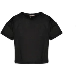 Herno, Damen, Sportshirt, short-sleeve T-shirt (36), Schwarz, 36