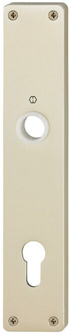 Hoppe paire longue 202H F2/nickel argenté F2 PZ 92mm (6715668)