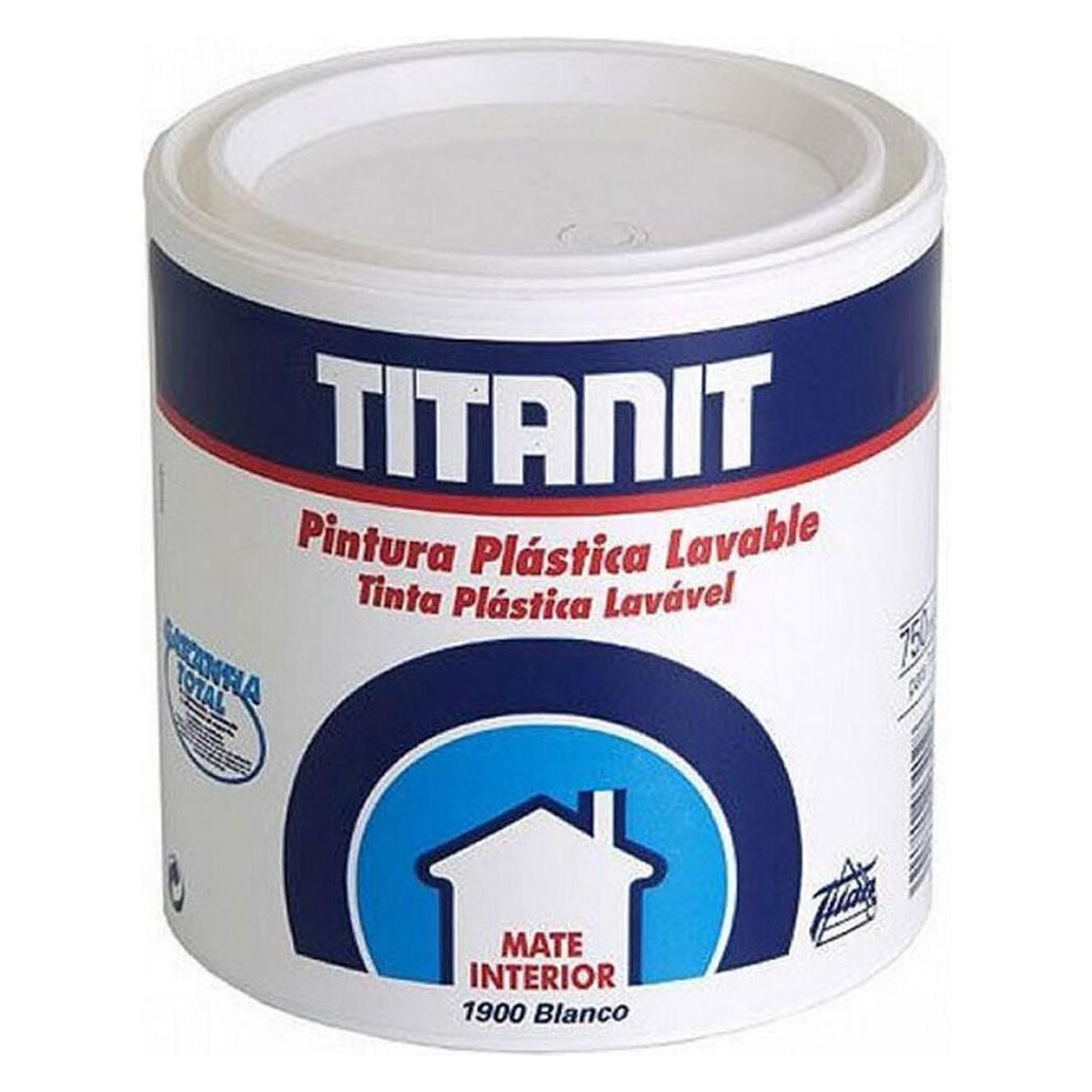 Titanlux Farbe Titanit 029190034 Decke Wand Waschbar Weiss 750 Ml Mattierend (750 ml) (45268415)