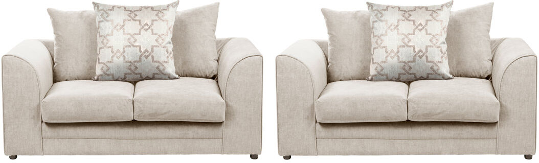 Willa Arlo Interiors Arabella 2 Piece Chenille Standard Living Room Set Stone 2