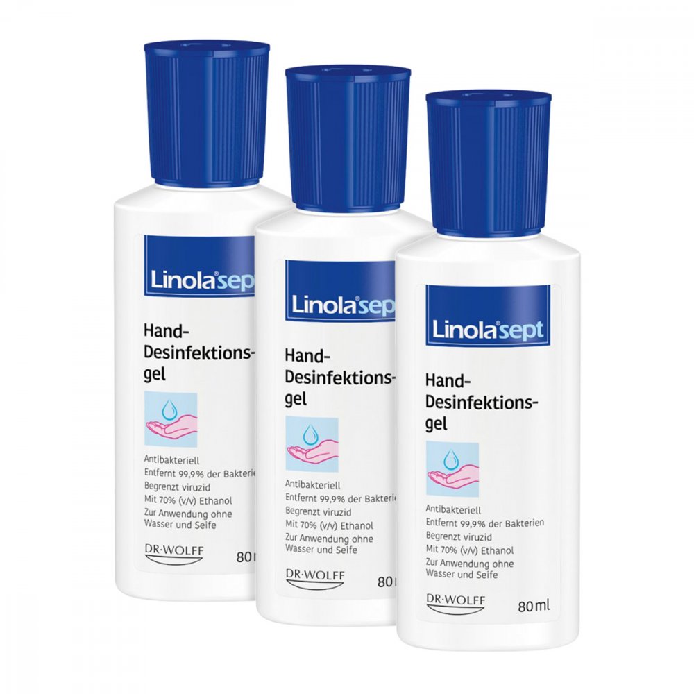 Dr. August Wolff GmbH & Co. KG Arzneimittel Linola Sept Hand-Desinfektionsgel 08101448