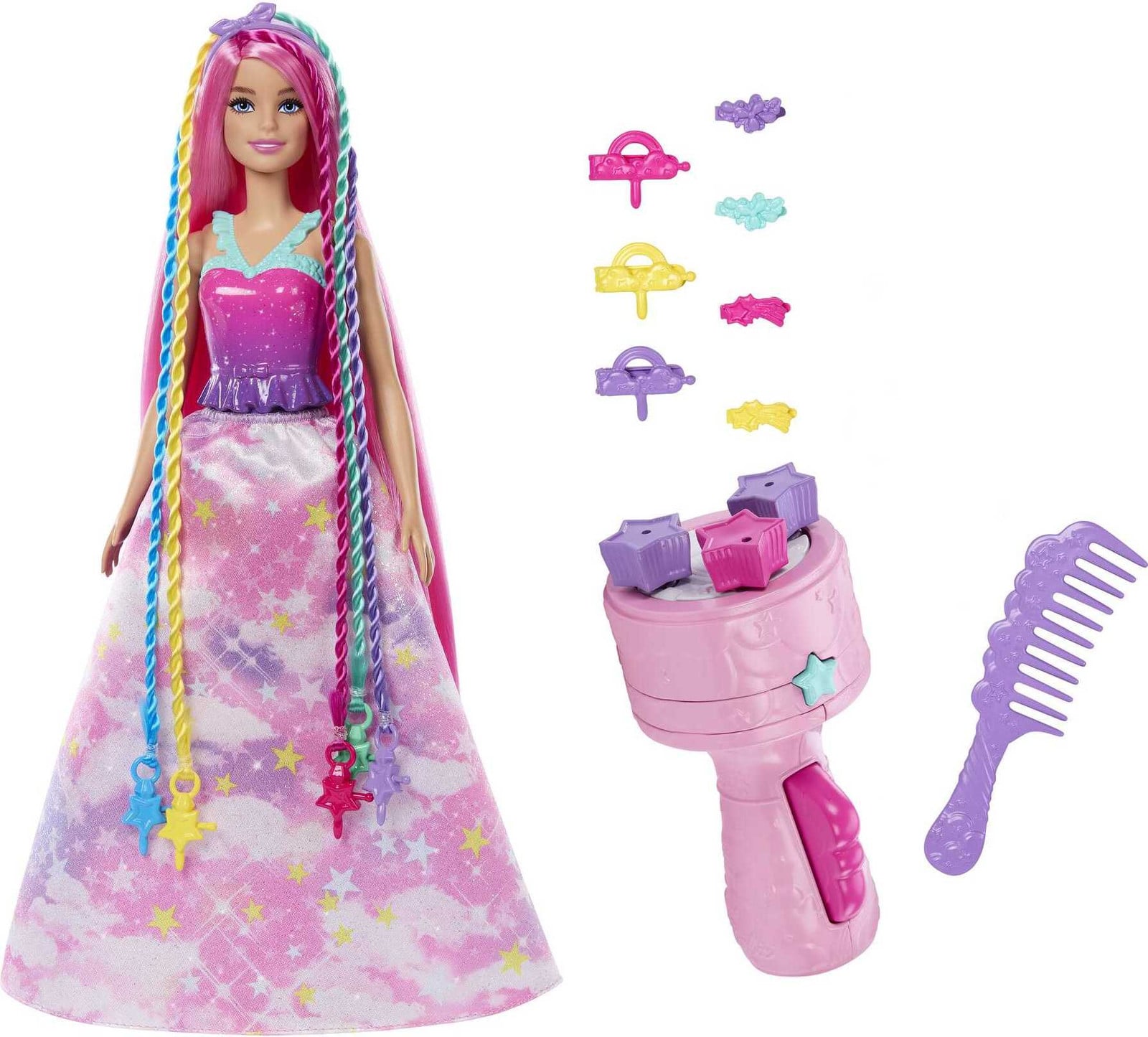 Barbie Dreamtopia Vlechtplezier en accessoires
