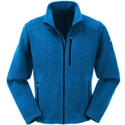 MAUL Herren Unterjacke Oberstdorf II Strickfleece Jac, Größe 62 in Blau 77