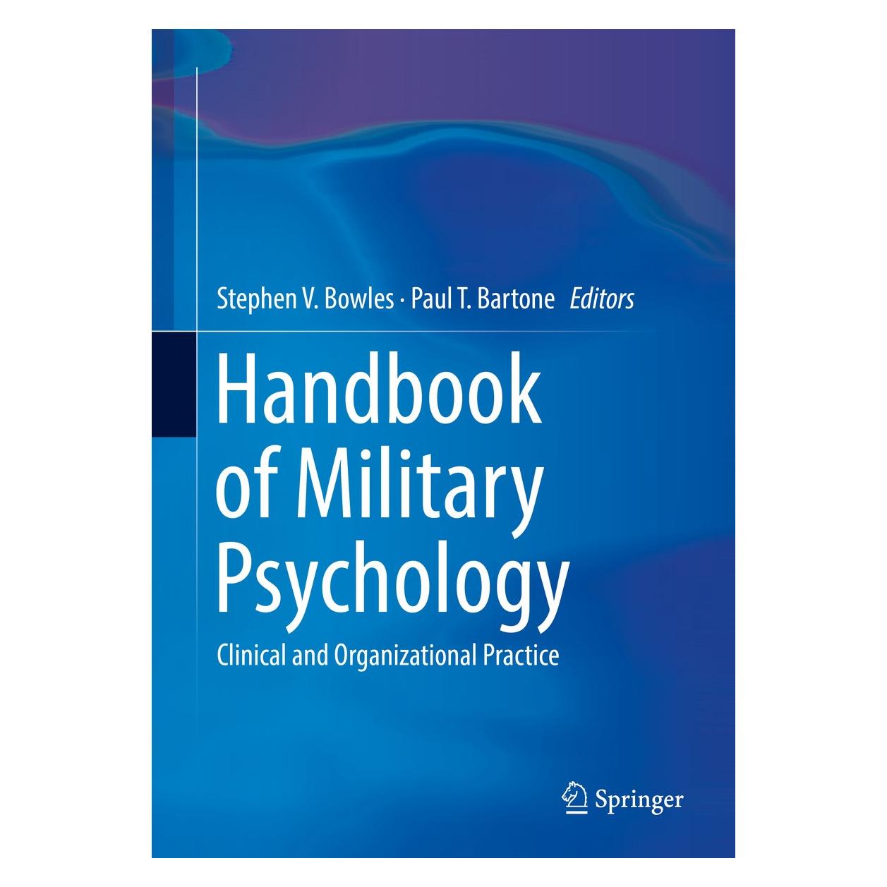 Springer Handbook of Military Psychology (Englisch, Hardcover, Paul T. Bartone, Stephen V. Bowles) (9783319661902)