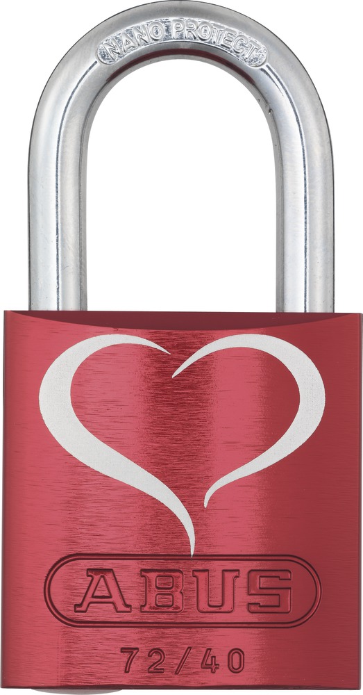 ABUS Vorhängeschloss 72/40 Love Lock 10009737-01
