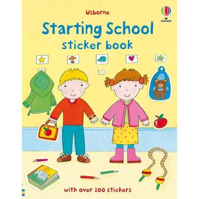 Starting School Sticker Book, Taschenbuch von Felicity Brooks, Usborne Publishing, 978-1-4095-3493-8