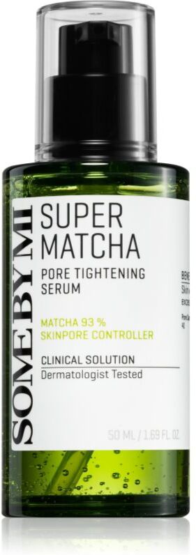 Some By Mi Super Matcha Pore Tightening Serum soothing serum for shiny skin and enlarged pores 50 ml