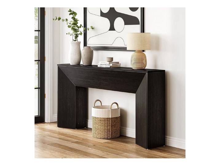 LuxusKollektion Konsolentisch Konsolentisch 160cm schwarz modern (1-St)