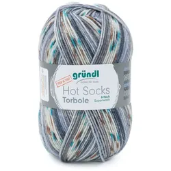 gründl Sockenwolle Hot Socks "Torbole", 6-fach