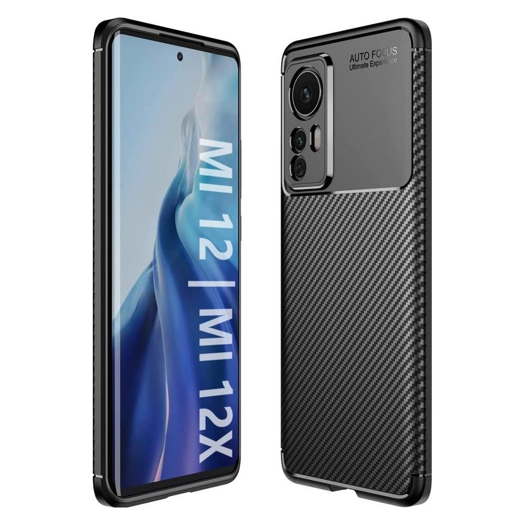 Screenguard Xiaomi 12 Hülle Carbon Design TPU Case (Xiaomi 12) (00030260)