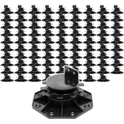 XPOtool, Gartenbodenbelag, Set 90x Stelzlager Terrassen 2700kg 33-64mm Stellfüsse höhenverstellbar