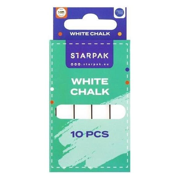 Starpak Weisse Schulkreide, 10 Stück (10x) (41309381)