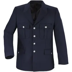 Feuerwehr Uniformsakko Kammgarn Serge Dunkelblau 140