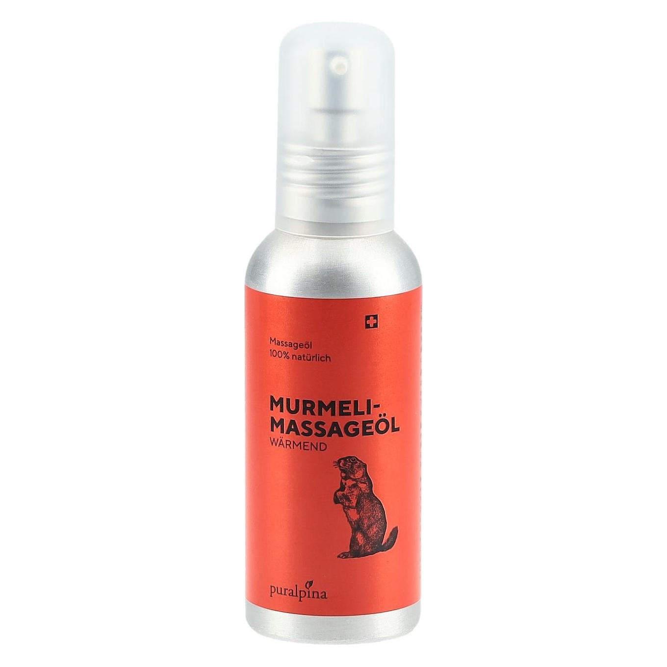 Puralpina Murmeli-Massage-Öl (1x, 100 ml) (1103)