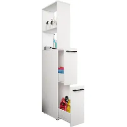 VCM Badregal Raumteiler "Sadilo XL" Weiß