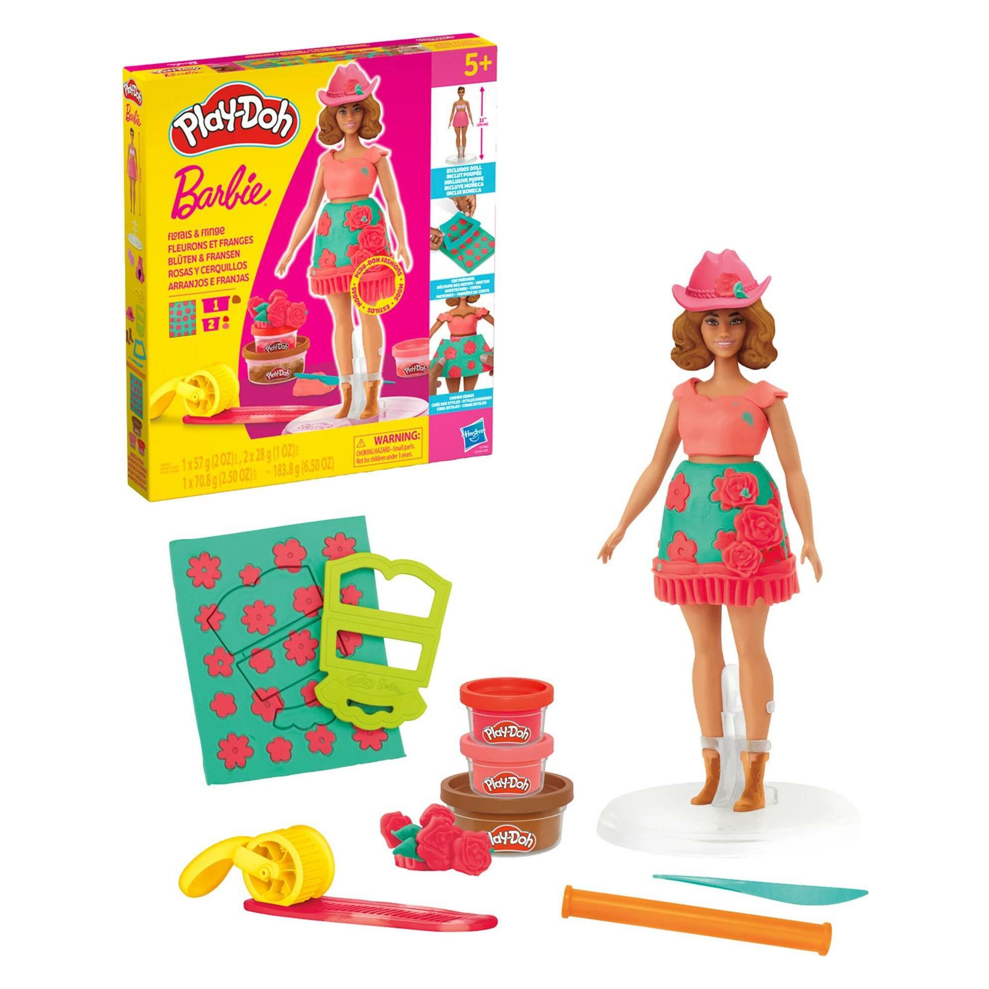 Play-Doh Pd Barbie Florals And Fringe (G13605X0)