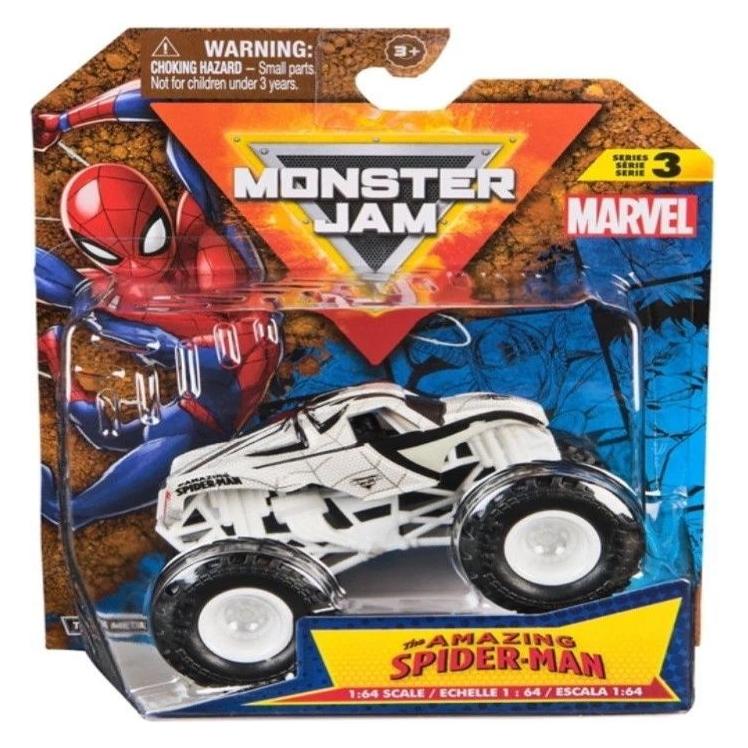 Monster Jam - 1:64 Marvel Single Packs - The Amazing Spiderman (1299933)