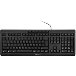 Cherry Stream (DE, Kabelgebunden), Tastatur, Schwarz
