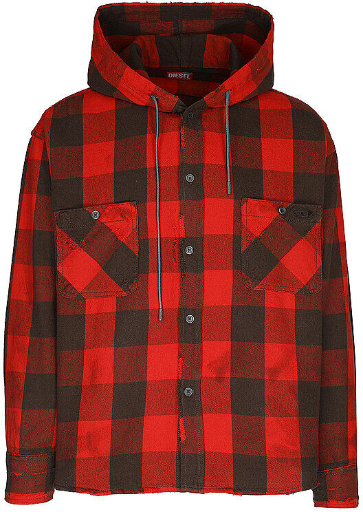 Diesel Overshirt S-DRUM rot   46 46