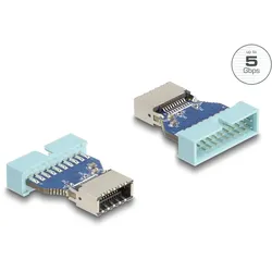 Delock USB 5 Gbps Adapter Pfostenstecker zu intern USB Typ-E Key A Buchse