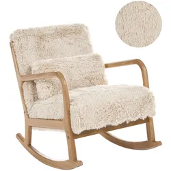 SCHAUKELSESSEL Webpelz Hellbeige Skovde