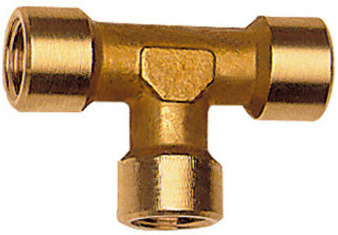 RIEGLER Raccord en T intérieur/intérieur/intérieur, Raccord : 3/8 pouce (161907)