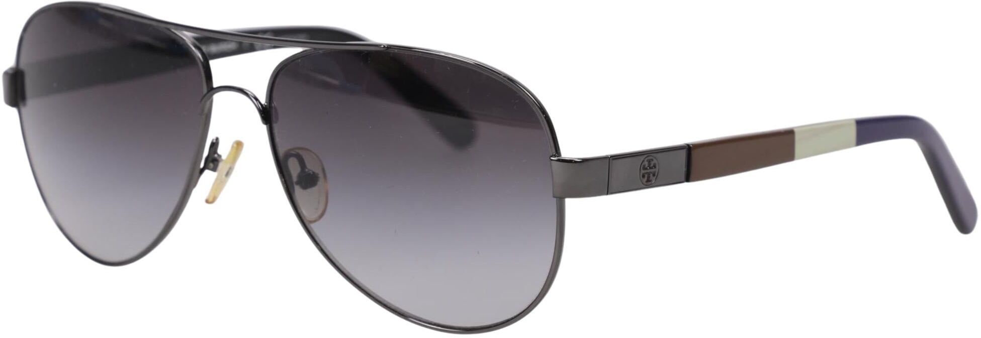 Tory Burch Damen Sonnenbrille, Schwarz - Second Hand