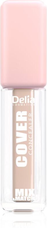 Delia Cosmetics Mix&Match Cover Concealer liquid coverage concealer shade 01 Porcelain 6 ml